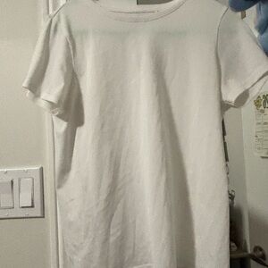 Uniqlo White DRY-EX shirt. Unisex. 
Cheap price no further discount.